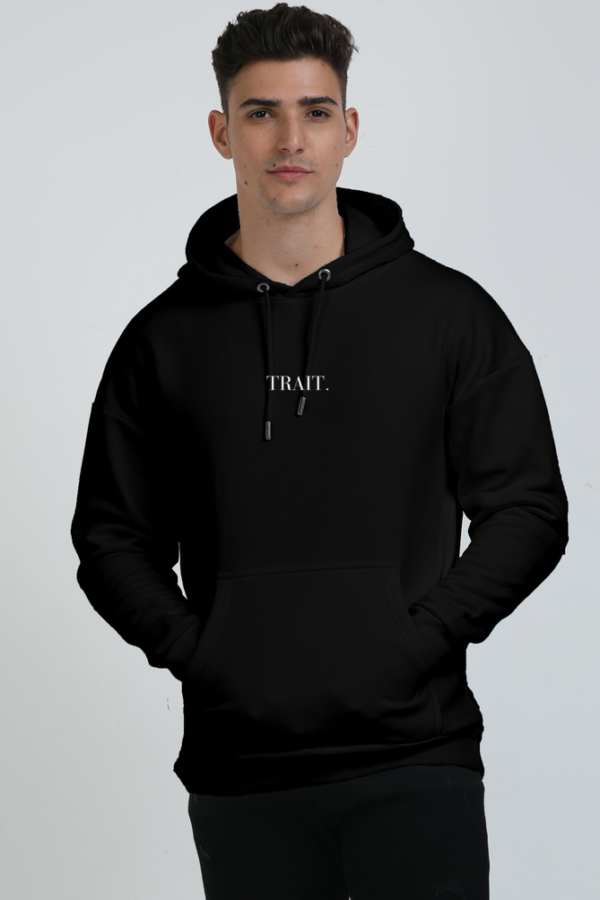 Unisex Oversized Black Hoodie – "No Risk, No Porsche"